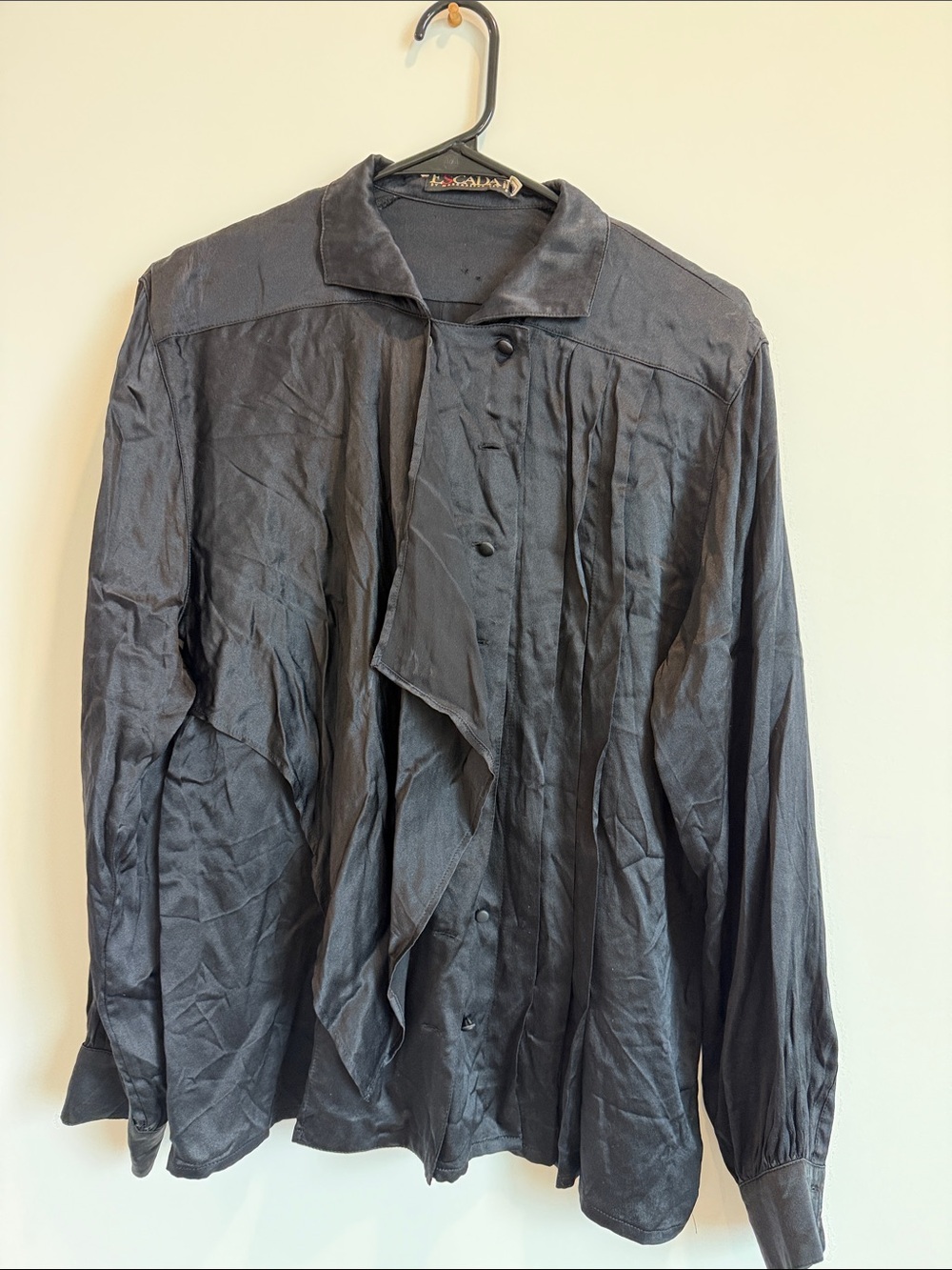 Vintage silk escada blouse by Margaretha Ley